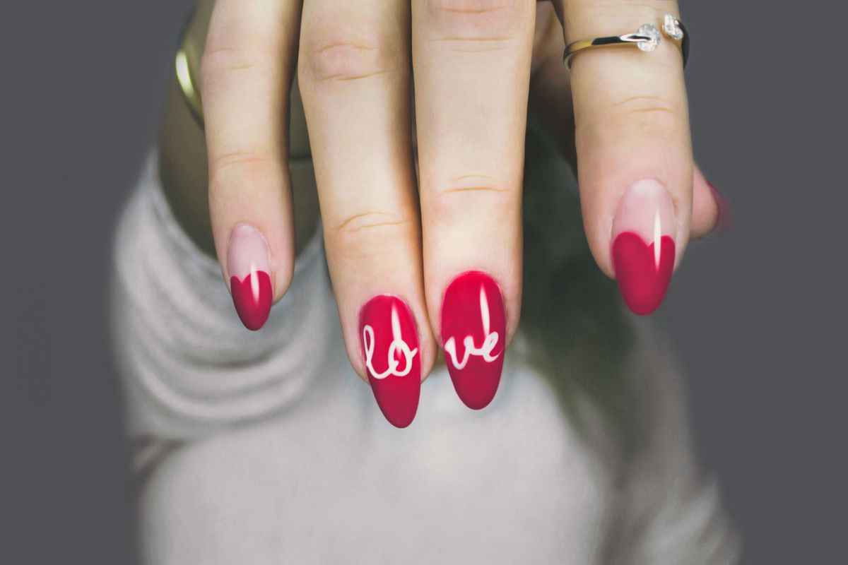 Nail color detail at The Sauce, Southfield MI